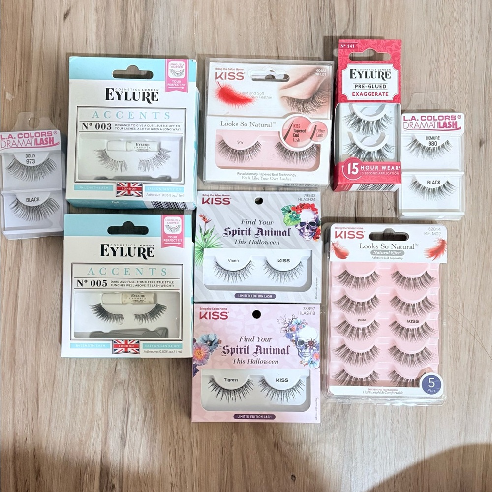 Kiss, Eylure, and More Eyelash Bundle